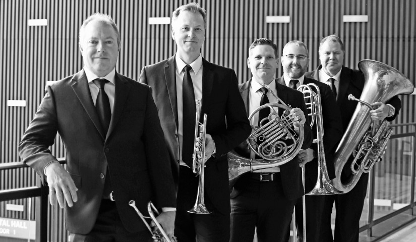 A Brigham Young és Honors Brass Quintet koncertje