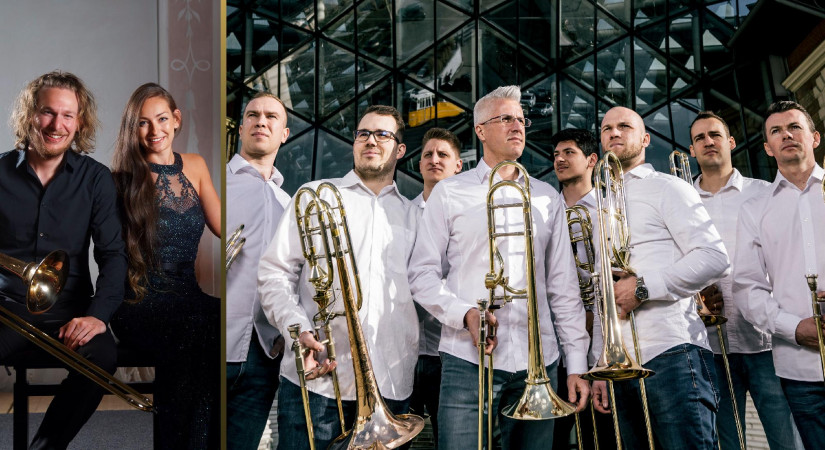 Peter Steiner, Constanze Hochwartner és a Szeged Trombone Ensemble