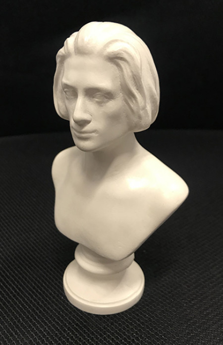 Liszt busts available in museum shop