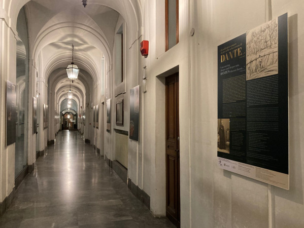 Dante-kiállításunk a római Szent Cecília Konzervatóriumba költözött