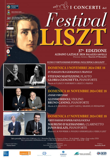 Programmes of the Albano Liszt Festival 2024 during November