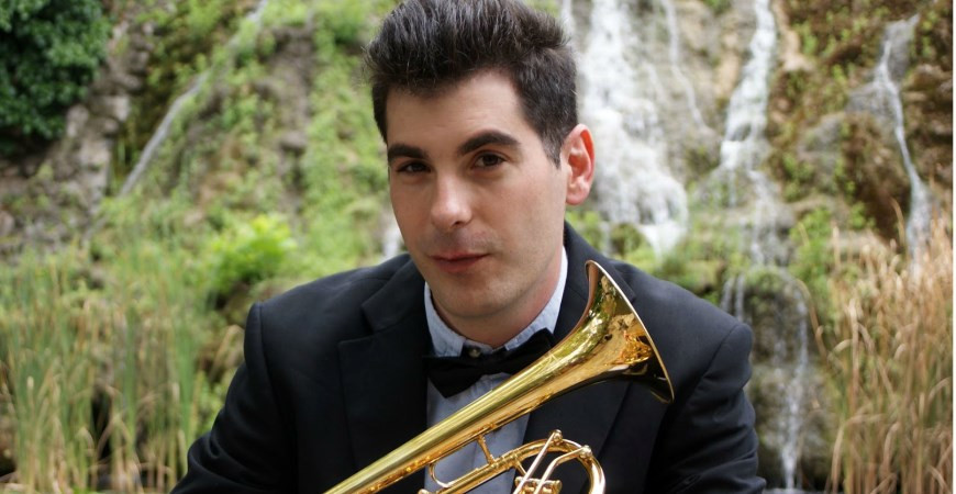 Fernando Serrano Montoya trombita diplomakoncertje 