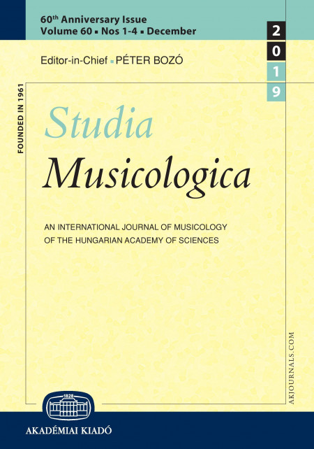 Liszt az új Studia Musicologicában