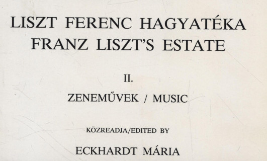 FRANZ LISZT NACHLASS II.