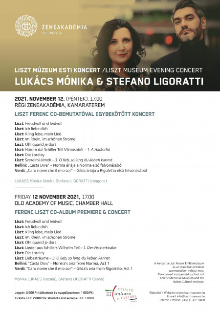 Lukács Mónika és Stefano Ligoratti adott koncertet