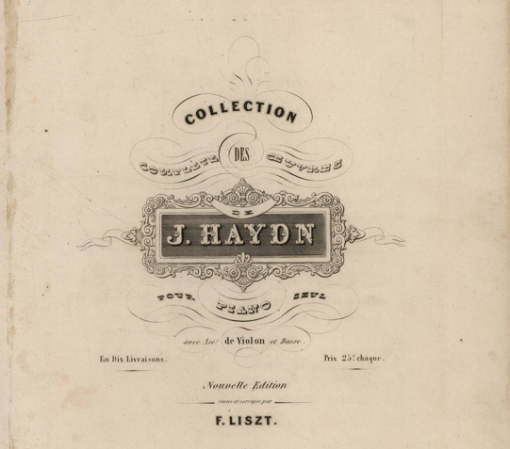 Haydn Liszt közreadásában